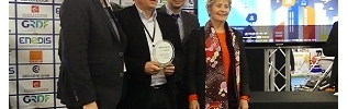 Is sur Tille reçoit le Prix du Numérique de Côte-d'Or Partenaires au salon CITE 21